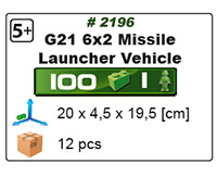 Véhicule lance-missiles G21 6x2